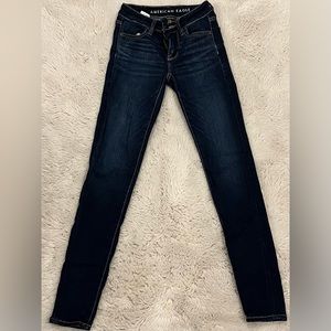 American Eagle Next Level Stretch Jegging (Dark Wash)